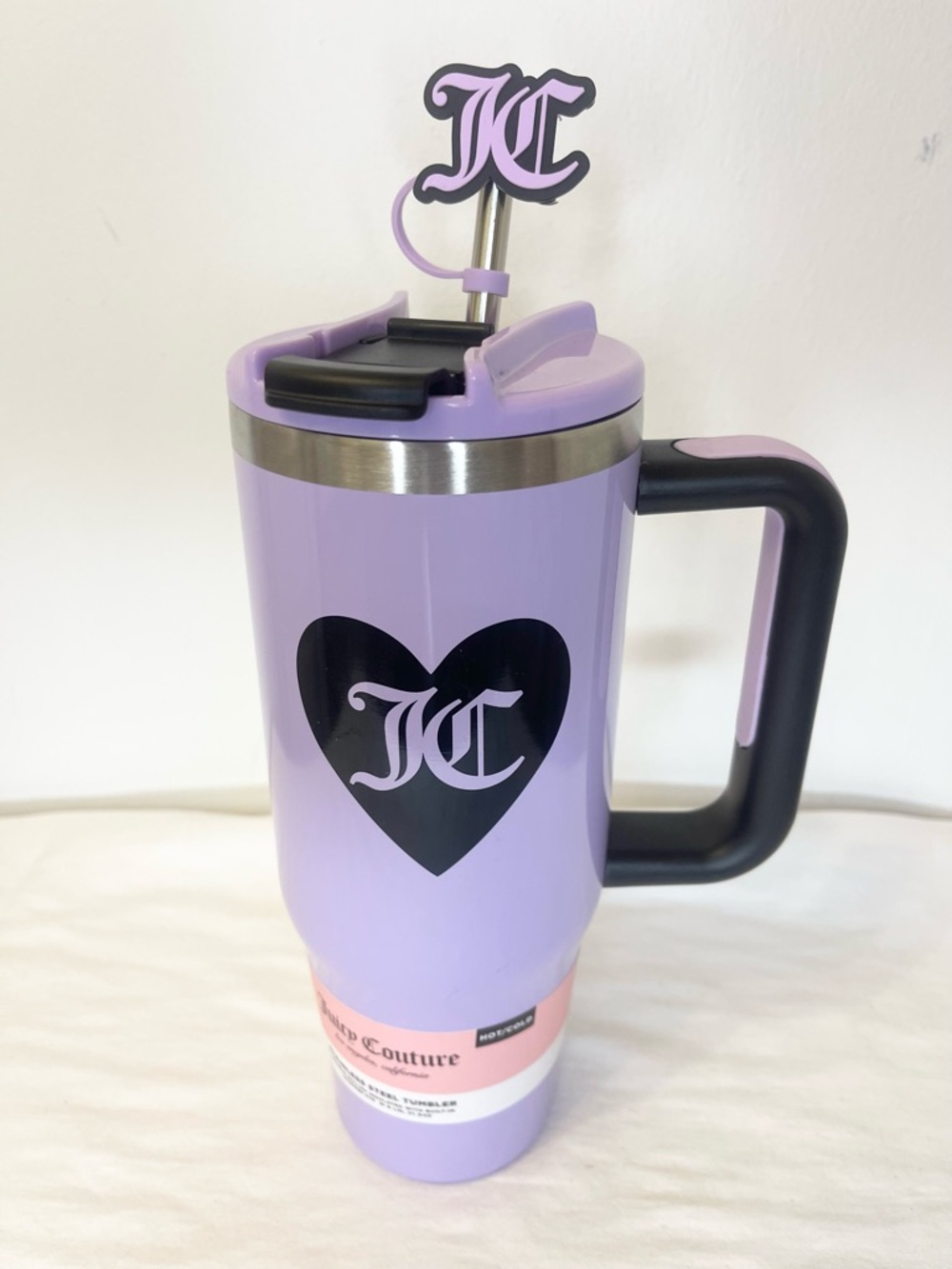 Juicy Couture Jetsetter Stainless Steel Tumbler
